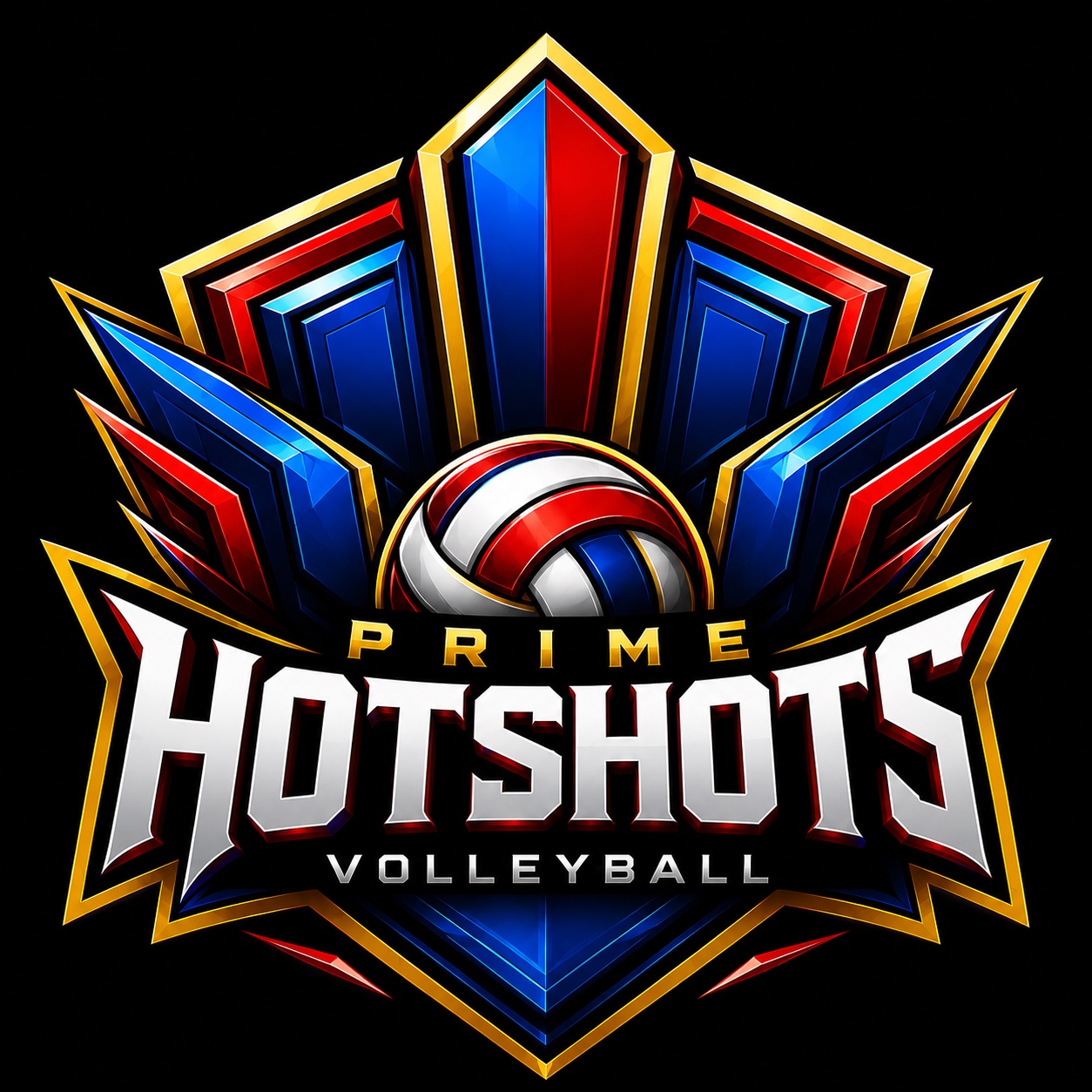 Prime Hotshots Volleyball Club logo